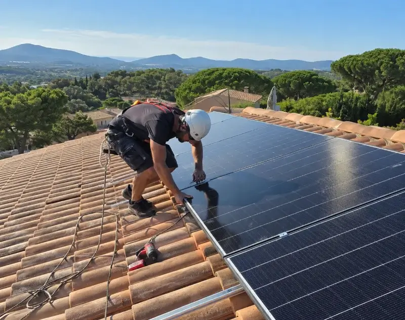 Installateur panneaux solaires Hélette — pose photovoltaïque sur toiture